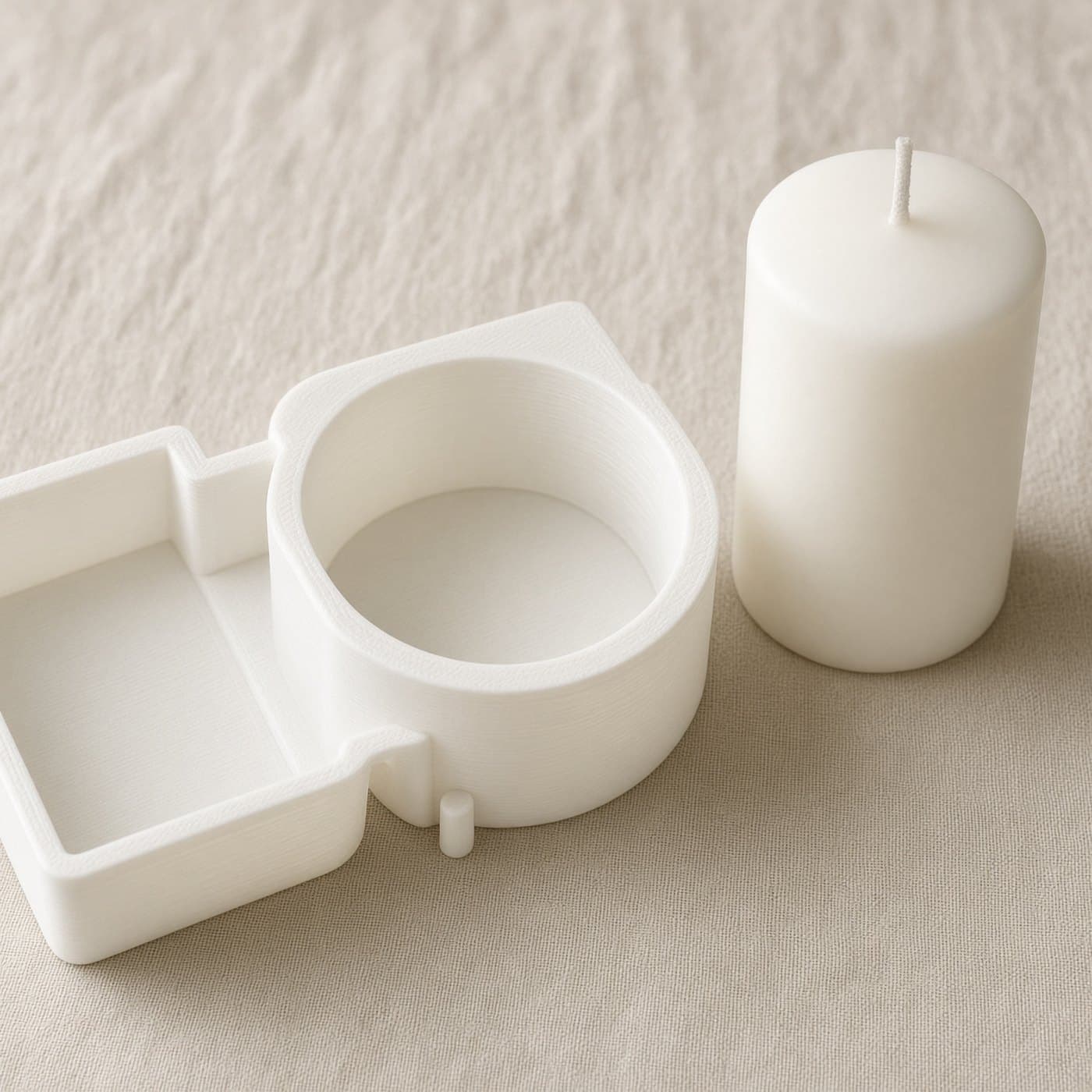 Classic Pillar Candle Mold