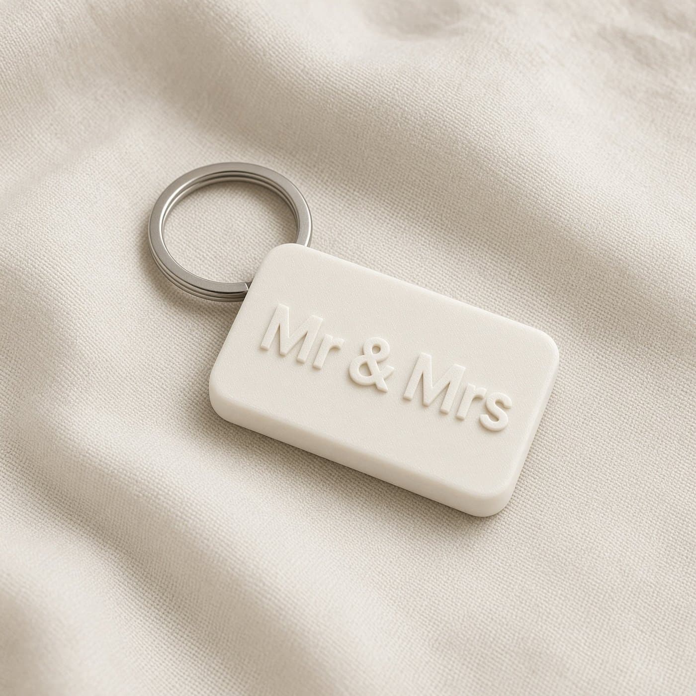 Mr & Mrs Keychain