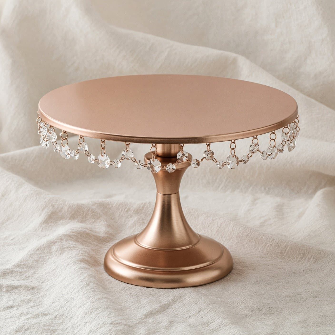 Rose Gold Crystal Stand